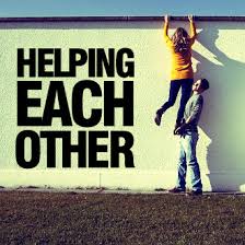 helping each other